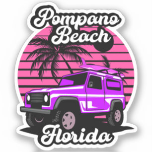 Pompano Beach, Florida Sticker