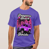 Pompano Beach Florida T-shirt (Voorkant)