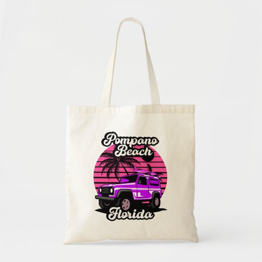  Pompano Beach Florida Tote Bag (Voorkant)