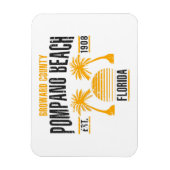 Pompano Beach Magneet (Verticaal)