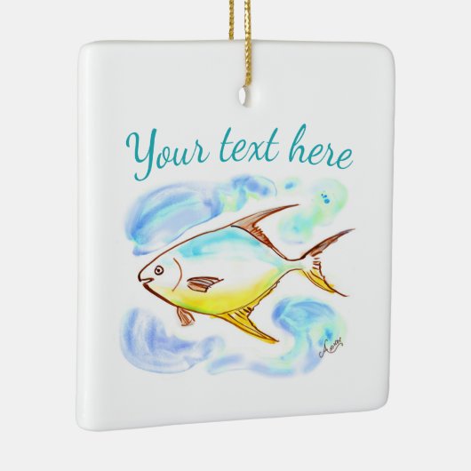 Pompano Ornament (Rechts)