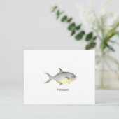 Pompano (titel) briefkaart (Staand voorkant)