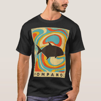  Pompano-vissenvanger T-shirt