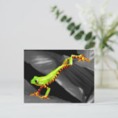 Pompboomkikker Briefkaart (Staand voorkant)