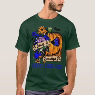 Pompe Disease Awareness retro halloween enge pomp T-shirt