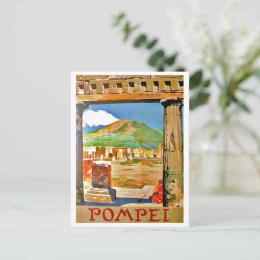 Pompei, archeologische vindplaats, Italië Briefkaart (Staand voorkant)