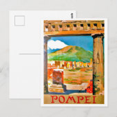 Pompei, archeologische vindplaats, Italië Briefkaart (Voorkant / Achterkant)