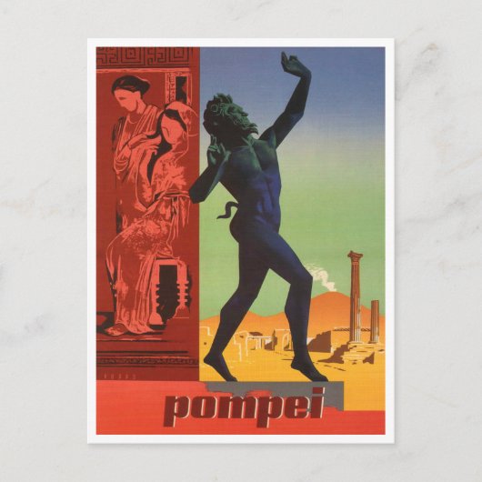 Pompei, Italië Briefkaart voor reizen (Voorkant)
