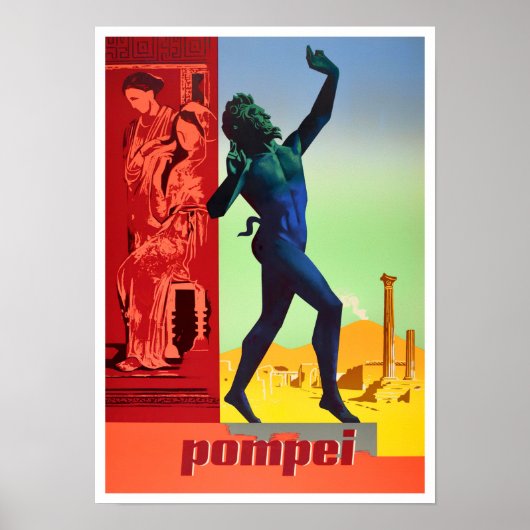 Pompei Italië Poster (Voorkant)