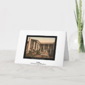 Pompei, Zuilengalerij van het Huis van de Kaart (Achterkant)