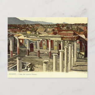 Pompeii, Algemeen uitzicht van de stad Briefkaart