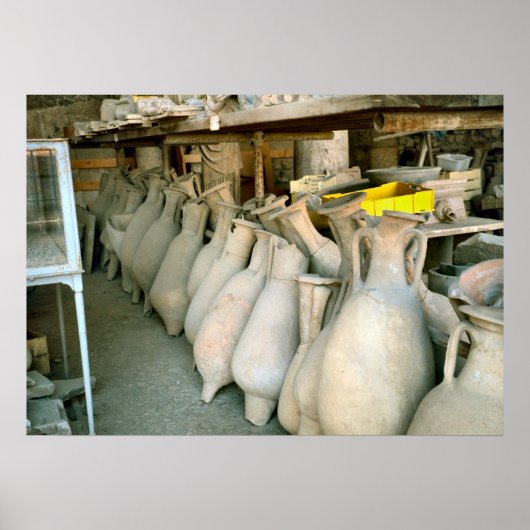 Pompeii, amphorae poster (Voorkant)