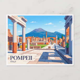 Pompeii Archeologisch Park Italië Briefkaart