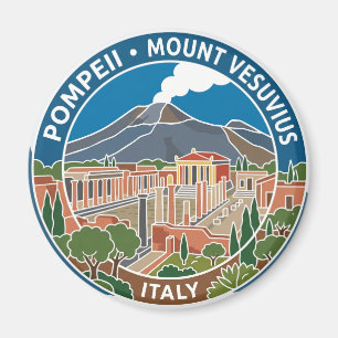 Pompeii Archeologisch Park Italië Magneet