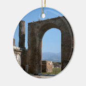 Pompeii, archeologische vindplaats keramisch ornament (Links)