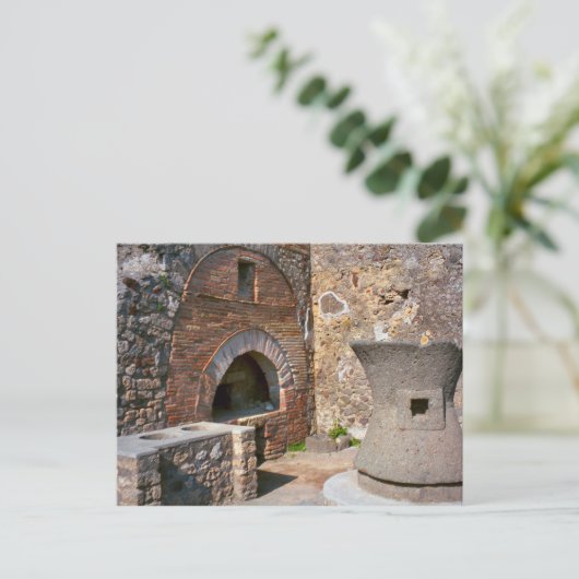 Pompeii, Bakery Briefkaart (Staand voorkant)