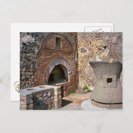 Pompeii, Bakery Briefkaart (Voorkant / Achterkant)