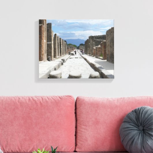 Pompeii Canvas Afdruk (Insitu (Woonkamer))