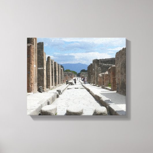 Pompeii Canvas Afdruk (Voorkant)