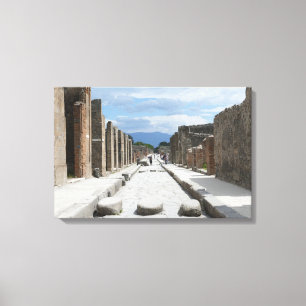 Pompeii Canvas Afdruk