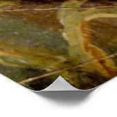 POMPEII-COLLECTIE / DOVE IN DE GARDEN POSTER (Hoek)