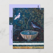 POMPEII-COLLECTIE / DOVES IN DE GARDEN BRIEFKAART (Voorkant / Achterkant)