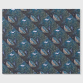 POMPEII-COLLECTIE / DOVES IN DE GARDEN CADEAUPAPIER (Vlak)