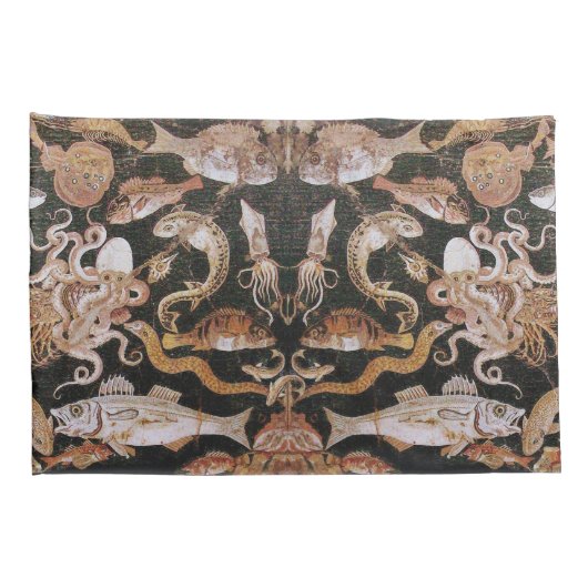 POMPEII-COLLECTIE/OCEAAN - LIFE-SCENE VOOR ZEEEN N KUSSENSLOOP (Achterkant-Rechts)