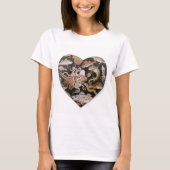 POMPEII-COLLECTIE / OCEAN - LEVENSCENE VAN ZEE Har T-shirt (Voorkant)