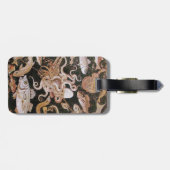 POMPEII-COLLECTIE / OCEAN - LIFE-SCENE VOOR ZEEEN BAGAGELABEL (Achterkant horizontaal)