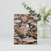 POMPEII-COLLECTIE / OCEAN - LIFE-SCENE VOOR ZEEEN BRIEFKAART (Staand voorkant)