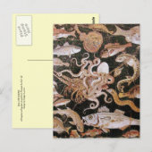 POMPEII-COLLECTIE / OCEAN - LIFE-SCENE VOOR ZEEEN BRIEFKAART (Voorkant / Achterkant)