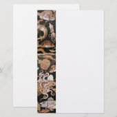 POMPEII-COLLECTIE / OCEAN - LIFE-SCENE VOOR ZEEEN BRIEFPAPIER (Voorkant / Achterkant)