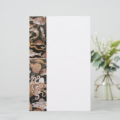 POMPEII-COLLECTIE / OCEAN - LIFE-SCENE VOOR ZEEEN BRIEFPAPIER (Staand voorkant)