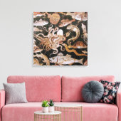 POMPEII-COLLECTIE / OCEAN - LIFE-SCENE VOOR ZEEEN CANVAS AFDRUK (Insitu (Woonkamer))