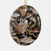 POMPEII-COLLECTIE / OCEAN - LIFE-SCENE VOOR ZEEEN KERAMISCH ORNAMENT (Rechts)