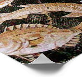 POMPEII-COLLECTIE / OCEAN - LIFE-SCENE VOOR ZEEEN POSTER (Hoek)