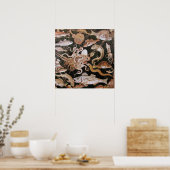 POMPEII-COLLECTIE / OCEAN - LIFE-SCENE VOOR ZEEEN POSTER (Keuken)