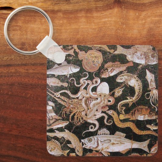 POMPEII-COLLECTIE / OCEAN - LIFE-SCENE VOOR ZEEEN SLEUTELHANGER (Voorkant)