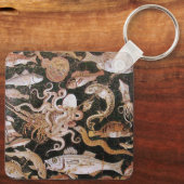 POMPEII-COLLECTIE / OCEAN - LIFE-SCENE VOOR ZEEEN SLEUTELHANGER (Achterkant)