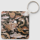 POMPEII-COLLECTIE / OCEAN - LIFE-SCENE VOOR ZEEEN SLEUTELHANGER (Achterkant)