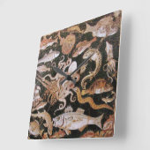 POMPEII-COLLECTIE / OCEAN - LIFE-SCENE VOOR ZEEEN VIERKANTE KLOK (Hoek)