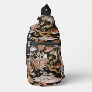 POMPEII COLLECTIE / OCEAN - ZEE LEVEN SCÈNE SLING BAG