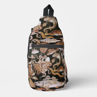 POMPEII COLLECTIE / OCEAN - ZEE LEVEN SCÈNE SLING BAG