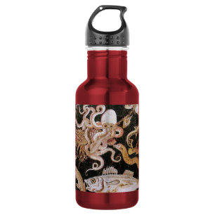 POMPEII COLLECTIE / OCEAN - ZEE LEVEN SCÈNE,zwart Waterfles