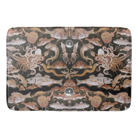 POMPEII-COLLECTIE/OCEAN-ZEE LIFE-SCENE Nauwe Badmat (Voorkant)