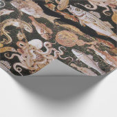 POMPEII-COLLECTIE/OCEAN-ZEE LIFE-SCENE Nauwe Cadeaupapier (Hoek)