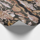 POMPEII-COLLECTIE/OCEAN-ZEE LIFE-SCENE Nauwe Cadeaupapier (Hoek)