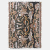 POMPEII-COLLECTIE/OCEAN-ZEE LIFE-SCENE Nauwe Deken (Voorkant Verticaal)