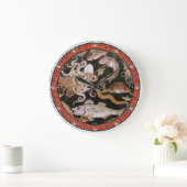 POMPEII COLLECTION / OCEAN - SEA LIFE SCENE GROTE KLOK (Huis)